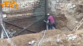 آموزش کارکرد دستگاه ملات پاش پیستونی مدل T13m تیران تونل بیستون09356800680