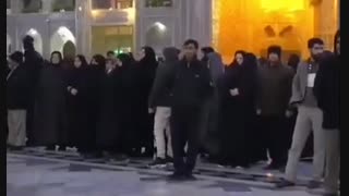 جاروکشی در حرم منور رضوی