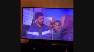 غم جوان ایرانی از ترور حاج قاسم