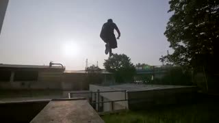 تصاویری هیجان انگیز از پارکور و فری رانینگ