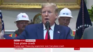 دونالد ترامپ درباره سقوط هواپیمای اوکراین