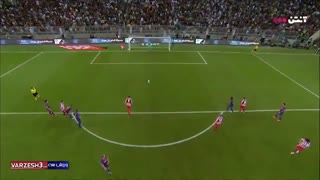 گل های بازی بارسلونا 2 - اتلتیکومادرید 3