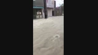 سیل در قشم