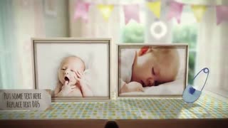 دانلود پروژه آماده افتر افکت - آلبوم عکس کودک