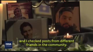 مراسم یادبود قربانیان سقوط هواپیمای اوکراینی در دانشگاه "تورنتو"
