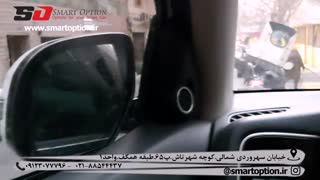 نصب آینه تاشو برقی و پاور ویندوز میتسوبیشی اوتلندر