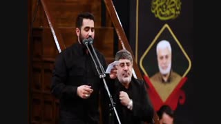 مداحی حسین طاهری به مناسبت ایام فاطمیه در محضر رهبر انقلاب دی ماه 98