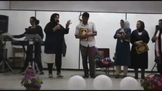 تجلیل از بازیگر و،نویسنده و کارگردان خوب و توانمند استان گیلان علی الفت شایان