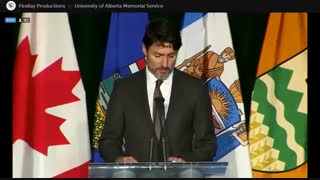 مراسم یادبود پرکشیدگان پرواز تهران کی‌اف از دانشگاه آلبرتا - قسمت 2