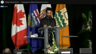 مراسم یادبود پرکشیدگان پرواز تهران کیاف از دانشگاه آلبرتا - قسمت 5