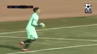 خلاصه بازی سرخپوشان پاکدشت 1 - 0 داماش گیلان