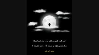 کلیپ عاشقانه با موسیقی ترکی و شعری از معین تبریزی