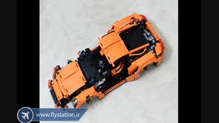 فیلم مراحل ساخت لگو جذاب پورشه دکول/نوین آرسی