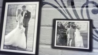 پروژه افترافکت قاب عکس عروسی روی دیوار + دانلود