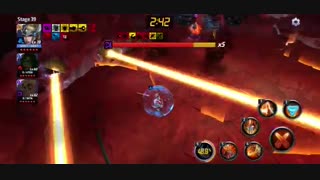 زدن استیج 39 تانوس با یونیفرم جدید شرون راجرز