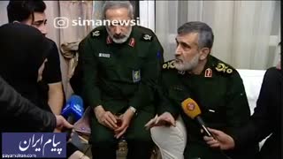 سردار حاجی‌زاده: اگر ما بلافاصله اطلاع رسانی می‌کردیم سیستم پدافندی ما فشل می‌شد و امنیت مردم به خطر می‌افتاد