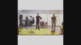 گروه هنری گیله وا.، تقدیم میکند.،نمایش کمدی نقطه سرخط.،نویسنده و کارگردان:علی الفت شایان