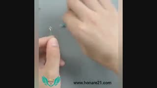 آموزش ساخت گوشواره