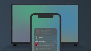 روش ارسال تصویر آیفون روی تلویزیون و ال سی دی از طریق ایرپلی Air play