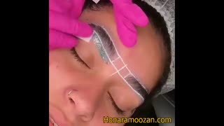آموزش اصلاح و ابرو