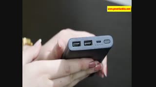 پاوربانک شیائومی با ظرفیت ده هزار میلی امپر با قابلیت شارژ سریع