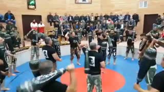 بزرگداشت سپهبد سلیمانی در ورزشخانه باستانی و پهلوانی ابوالفضل(ع) شاهرود