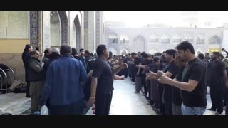 حال و هوای حرم مطهر رضوی در آستانه ایام فاطمیه