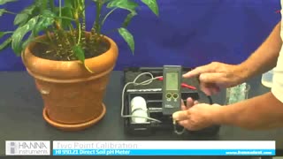 فروش ویژه دستگاه اندازه گیری pH خاک به صورت مستقیم هانا مدل HANNA Hi99121-تماس 02133311427
