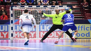 دیدار تیم های پرتغال و ایسلند در مسابقات هندبال قهرمانی اروپا یورو2020