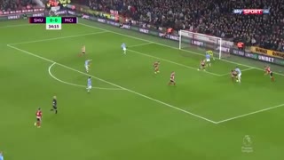 خلاصه بازی شفیلد یونایتد 0 - منچسترسیتی 1 (هفته بیست و چهارم لیگ برتر انگلیس)