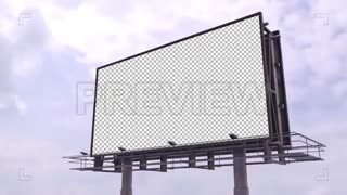 فوتیج موشن گرافیک بیلبورد Billboard