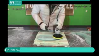 آموزش ساخت میز با رزین (با سبزیجات)