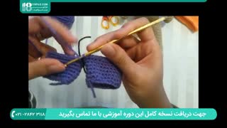 آموزش لباس بافتنی برای عروسک