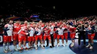 دیدار تیم های کرواسی و جمهوری چک در مسابقات هندبال قهرمانی اروپا یورو2020