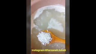 درست کردن پلو شیرازی