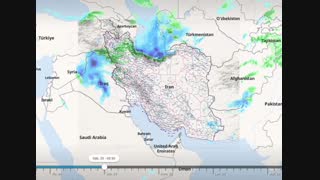دومین سامانه بارشزا بهمن ماه طی روزهای جمعه لغایت یکشنبه 6 بهمن 98