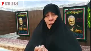 گلزار شهدای کرمان و روایت خانواده‌های شهدا از «حاج‌قاسم»