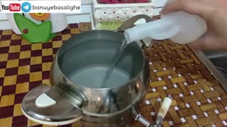 ازبین بردن رسوب کتری و سماور