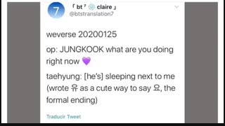 جواب کمر شکن تهیونگ برای ویکوک شیپرا در ویورس ..←ت→ (taekook/vkook/BTS/تهکوک/ویکوک/بی تی اس)