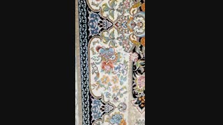 فرش زیبای خانه رویایی کرم چرک 1000 شانه برجسته