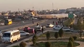 علت فرود آمدن هواپیمای کاسپین وسط خیابان در ماهشهر