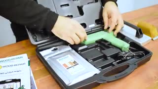 ویدئو فارسی معرفی بتونه حرارتی وود ریپیر دانمارک Woodrepair