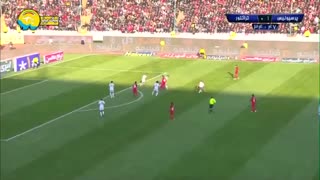خلاصه بازی جذاب و دیدنی پرسپولیس و تراکتور