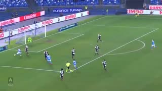 خلاصه بازی ناپولی 2 - یوونتوس 1 از هفته بیست و یکم سری آ ایتالیا