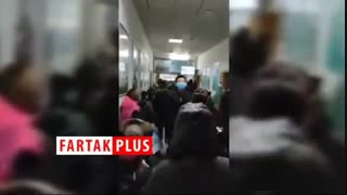 صف طولانی چینی‌ها برای تشخیص بیماری کرونا