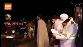 واژگونی اتوبوس در اصفهان