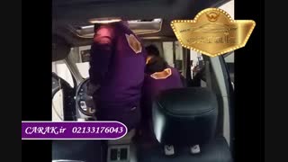 صداگیری رنو سفران | صداگیری سقف خودرو | صداگیری داشبورد سافران