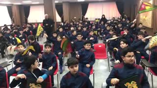 عزاداری حضرت فاطمه 1- دبستان نسل قلم