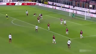 خلاصه بازی جذاب و دیدنی آث میلان 4 - تورینو 2 از جام حذفی ایتالیا