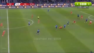 خلاصه بازی اینتر 2 - فیورنتینا 1 از جام حذفی ایتالیا